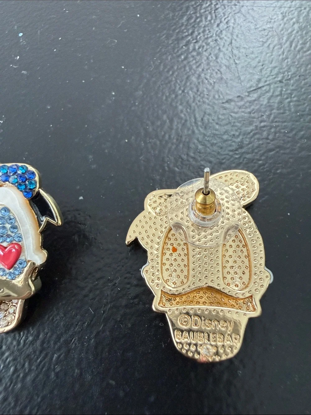 BaubleBar NEW Disney Donald Duck Crystal Stud Earrings